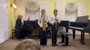 Дуэт. Кларнет, Саксофон. Аве Мария  22-02-2024