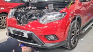 How to remove a 2017 Nissan Xtrail Tekna front bumper...