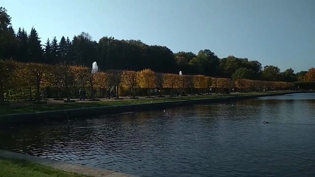 В Петергоф на ''Метеоре''! Столица фонтанов в осенней красе. смотреть онлайн