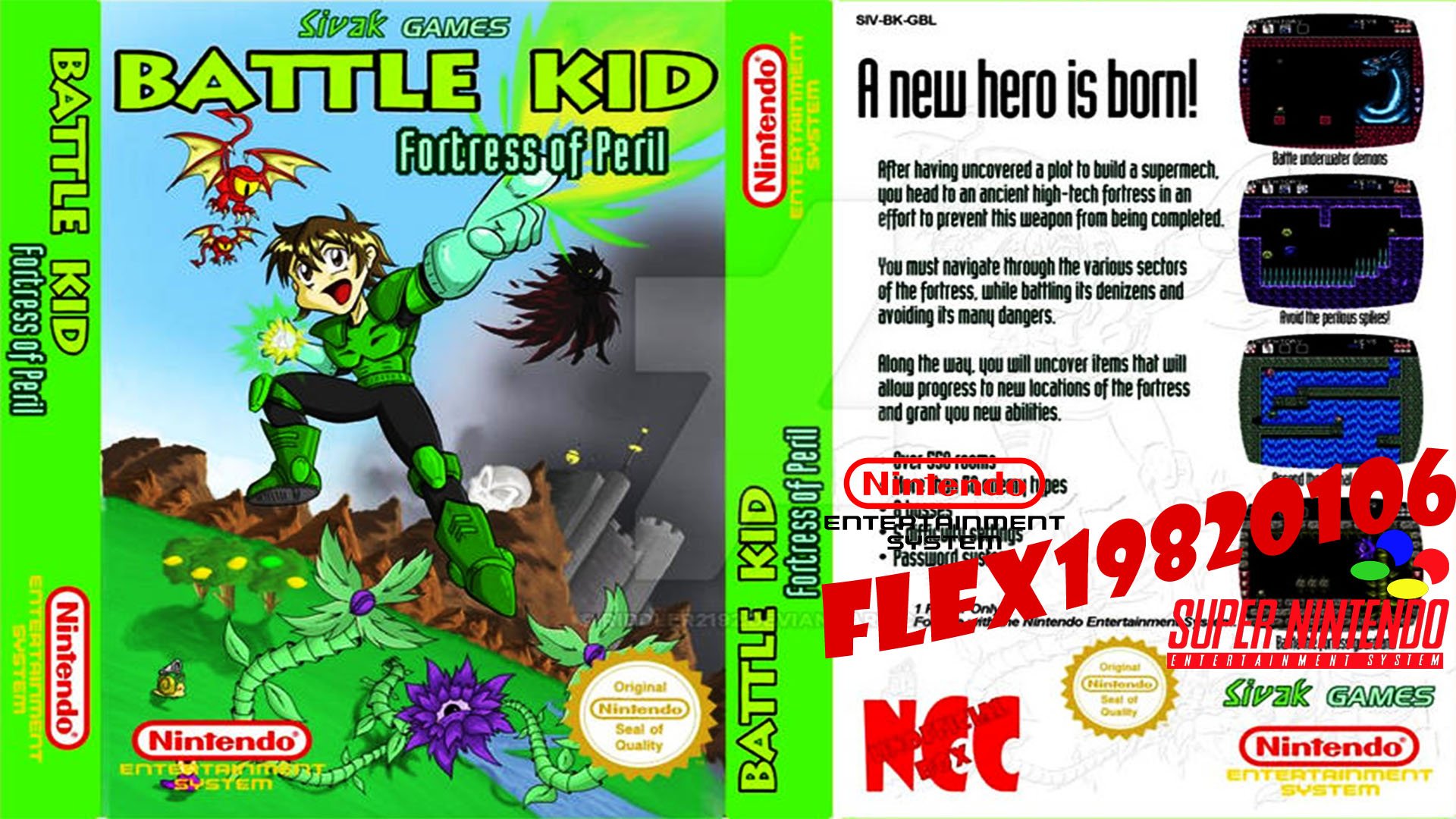 NES: Battle kid - Fortress of Peril v.2.00 (en) (unlicensed) longplay [33] смотреть онлайн