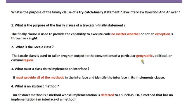What must a class do to implement an interface Java смотреть онлайн