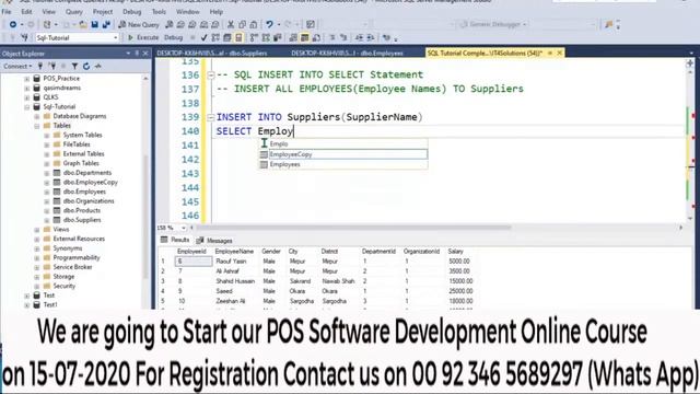 SQL Complete Crash Course in 2020 - Master SQL from Zero To Hero Level in 2020 - Complete Tutorial