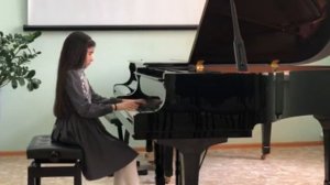 А.Гедике "Пьеса" соч.6 номер 17, исп. Валиева Камилла