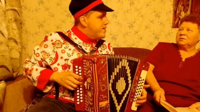 ПОËМ ПОД ГАРМОНЬ: "СПЯТ КУРГАНЫ ТËМНЫЕ". смотреть онлайн