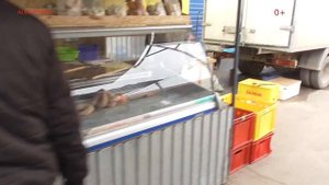 Рынок в городе Балхаш Рыба