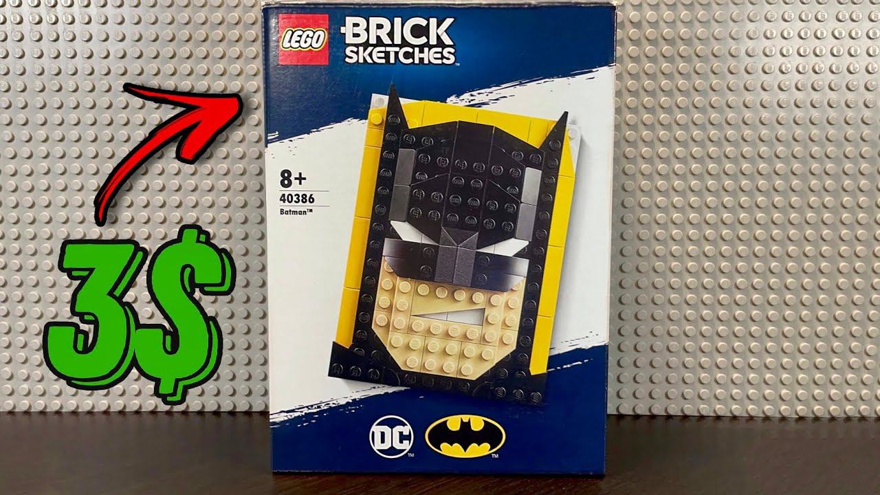 Обзор LEGO Batman 40386 смотреть онлайн