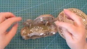 салфетница и подставка из джута