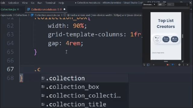 React Tabs Collection Section | Create React Tabs Functional Component For NFT Marketplace Website смотреть онлайн