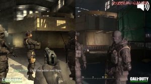 Call of Duty Modern Warfare 2007 и 2016 Сравнение графики