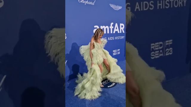 Heidi Klum with Tom Kaulitz at the amfAR Cannes Gala 2023. #heidiklum