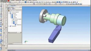 Анимация работы токарного станка в КОМПАС 3D