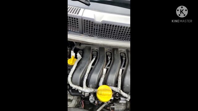 Рено Сценик 2, Renault Scenic 2 , замена датчика давления масла смотреть онлайн