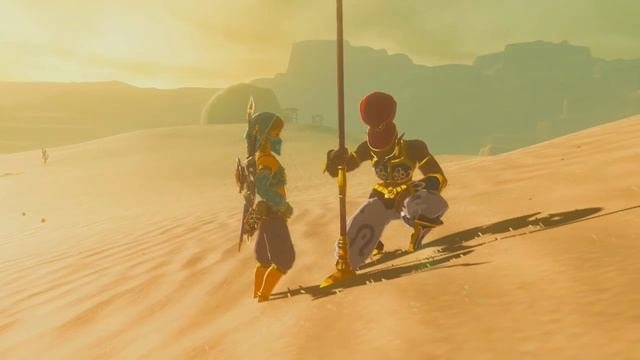Zelda: Breath Of The Wild | The Search For Barta Side Quest - Wasteland Tower Region