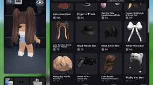 Making a avatar in catalog avatar creator (Roblox)