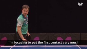 How To Short Sidespin Serve Like Timo Boll | Butterfly Table Tennis