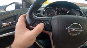 How to Enable or Disable Cruise Control in Opel Insignia I ( 2008 – 2017 )