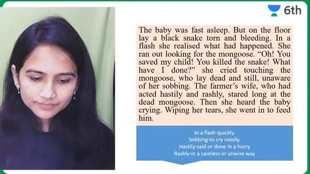 The Friendly Mongoose | English | Unacademy Class 6 | Jyoti Kumari