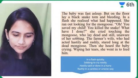 The Friendly Mongoose | English | Unacademy Class 6 | Jyoti Kumari