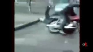 Жестокие падения с мотоциклов