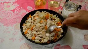 КУРИЦА МАРИНОВАННАЯ В УКСУСЕ И ПОДСОЛНЕЧНОМ МАСЛЕ. ВКУСНЫЙ РЕЦЕПТ. ИТАЛЬЯНСКАЯ ПАСТА С КУРИЦЕЙ