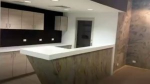 Идеи применения гибкого камня и клинкера на кухне