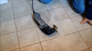 Removing Old Grout From Tile