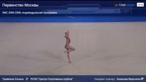 Травкина Ульяна. Булавы. Первенство г.Москвы. 30.04.2021г.