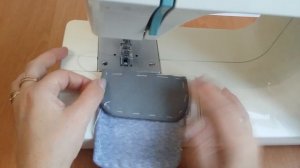 Обработка накладного кармана с клапаном. Урок №12