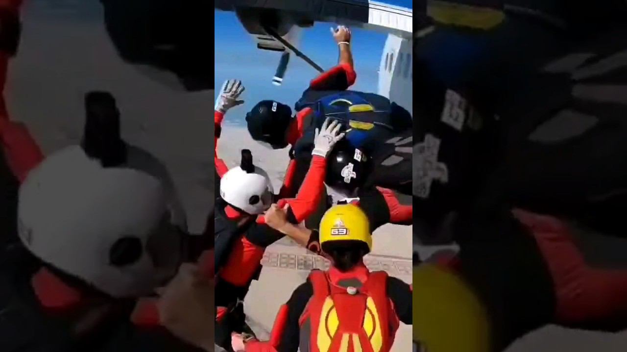 И входит, и выходит | Парашютист ПРО #формации #4way смотреть онлайн