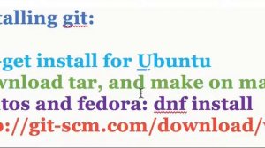 Git installation