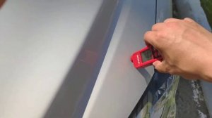 замер толщины ЛКП (лакокрасочного покрытия) Mazda CX5