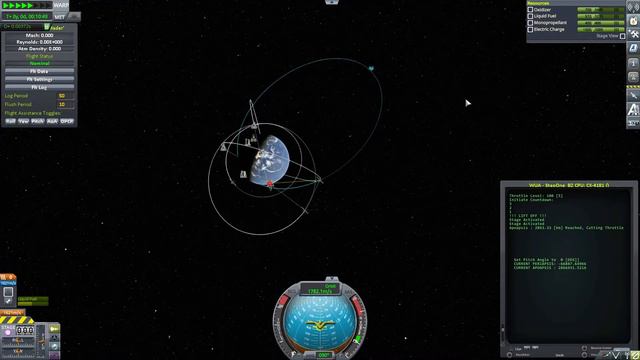 Basic Geostationary Orbit with kOS смотреть онлайн