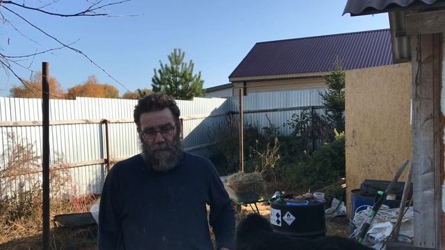 Строительство навеса у коровника и стойла для козла в ЛПХ ФРОЛОВЫХ смотреть онлайн