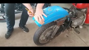 Часть 2. Кроссовый мотоцикл на колесах!!! Своими руками. Восход 3м