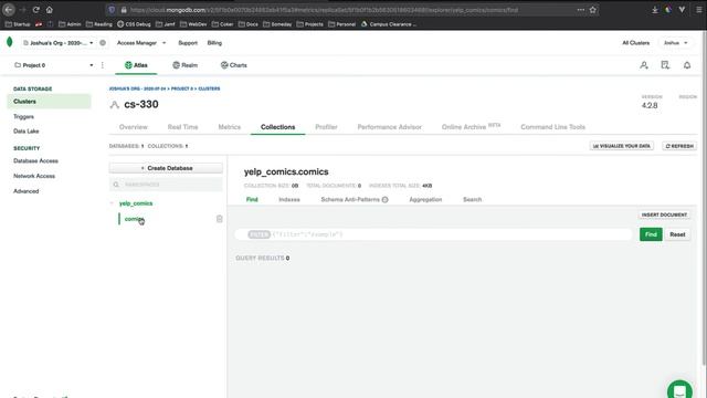 Full Stack Web Developer Course: 10_13 - YelpClone: Adding MongoDB (pt. 1)