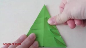 DIY:Как Сделать Ёлку 3D из Офисной Бумаги. How To Make 3D Christmas Tree