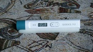 Дозиметр Соэкс 112. Измерение радиационного фона. (1 из 2)