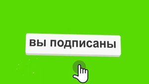 Футаж: Лайк, Подписка, Колокольчик