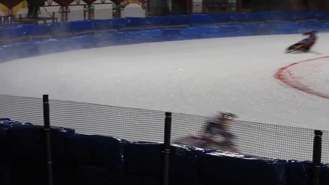 Егор Мышковец - падение. Ice Speedway Gladiators World Championship 2016. смотреть онлайн