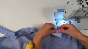 Платье рубашка. Технология обработки планки.mp4