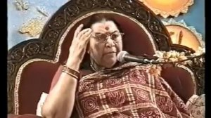 Пуджа дня Рождения 1996г.Лекция Шри Матаджи