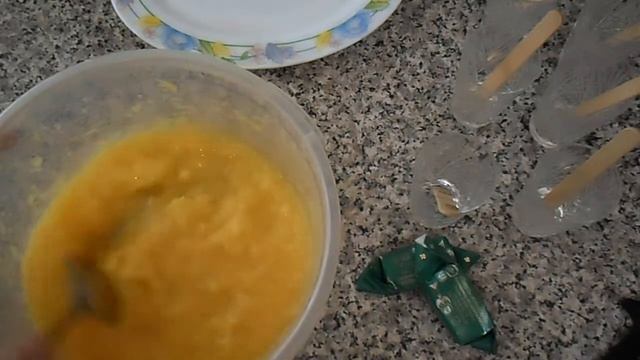 Апельсиновый лед с шоколадом. Спасение от жары! смотреть онлайн