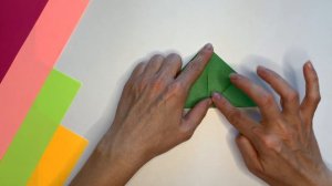 Оригами "Лягушка"