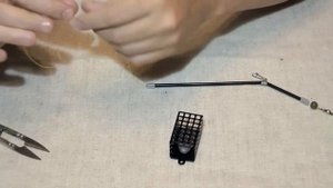 Уловистая оснастка донки с антизакручивателем.