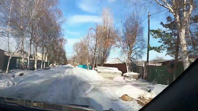 Спасск-Дальний.Очень тёплый день. ул.Лермонтова .