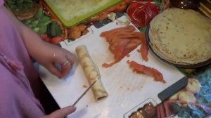 Блины С Семгой. Как Красиво Подать Блины На Стол?
