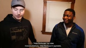 Потратил 1,000,000$ за 24 часа Мистер Бист на русском #mrbeast #мистербист