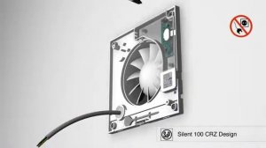 SILENT 100 CRZ DESIGN S&P Bathroom Extract Fans Installation2