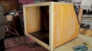 Пескоструйная камера своими руками из советского шкафа.