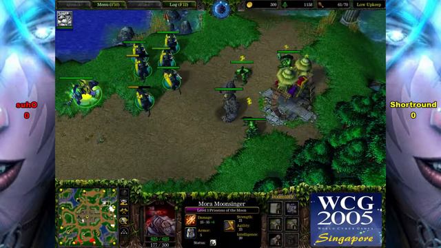 Warcraft 3 - WCG 2005 (Quarterfinals) Shortround (NE) vs suhO (NE) Game 1 смотреть онлайн